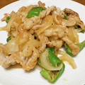 vabochan's cooksnap of when they made 豚肉とピーマンと玉ねぎの甘みそ炒め.