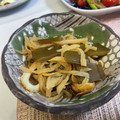 有喜穂's cooksnap of when they made 茎わかめと切干大根の煮物.