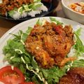 わかちんとシロ's cooksnap of when they made 簡単☆本格沖縄タコライス.