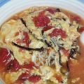 cyobindish's cooksnap of when they made サッポロ一番で♪トマトスーラータン麺.