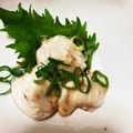 ♡まーちゃん♬'s cooksnap of when they made トラフグの白子焼き.