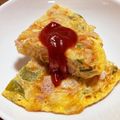 お塩と砂糖's cooksnap of when they made マロニー・スペイン風オムレツ.