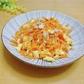 ルパンのかあさん☆彡's cooksnap of when they made にんじんが主役！にんじんシリシリ.