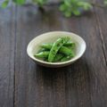 まろんかふぇ's cooksnap of when they made スナップえんどうのゆかり炒め☆.