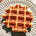 ☆megrim☆'s cooksnap of when they made ビタントニオ☆強力粉でサクッふわワッフル.