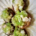 ☆ミルミル's cooksnap of when they made 椎茸の海老詰め.