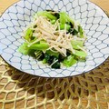 ボブナナ's cooksnap of when they made 小松菜とえのきのおひたし.