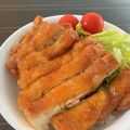 まめのせ's cooksnap of when they made 簡単鶏モモ肉の照り焼き.