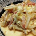 ばたみそーぱん☆'s cooksnap of when they made 簡単もやし☆カルボナーラ.