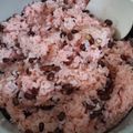 無名俳優's cooksnap of when they made めでたくないのに赤飯.