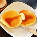 やよちくりん's cooksnap of when they made 米粉のふわふわスフレパンケーキ.