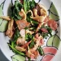 ☆ミルミル's cooksnap of when they made バターは最後に！ほうれん草キノコのソテー.