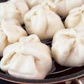 まぁこ＊'s cooksnap of when they made フライパンで肉まんを蒸かす♪.