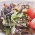 プクキョン's cooksnap of when they made ひじきと水菜のツナマヨサラダ＊.