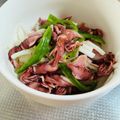 azbjbn's cooksnap of when they made 新玉ねぎとホタルイカのマリネ.