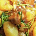 ななみん ママ★★'s cooksnap of when they made 鶏もも肉とじゃがいもの甘辛～♪.