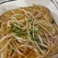 Faiza's cooksnap of when they made 月末の強い味方！麺つゆでもやしのおひたし.