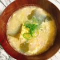 yukarin222's cooksnap of when they made ベーコンと玉ねぎのみそ汁.