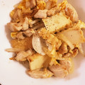 なーなちゃん's cooksnap of when they made 鶏むね肉と厚揚げのふわふわ卵炒め.