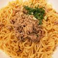 なーなちゃん's cooksnap of when they made レンジで！なんちゃって汁なし担々麺.