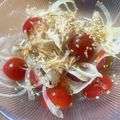 fntr's cooksnap of when they made トマトとオニオンスライスの和風サラダ.
