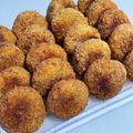 ふぅ＆かず's cooksnap of when they made 牛切り落とし肉で♪美味しい甘辛コロッケ.