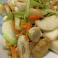 hina＆coMAM's cooksnap of when they made お箸が止まらない〜竹輪と蕪の甘辛炒め.