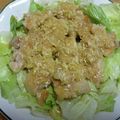55才のおじさん's cooksnap of when they made 揚げずに簡単！ユーリンチー★（油淋鶏）.