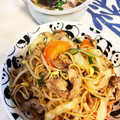 みなとのまんま's cooksnap of when they made 大豆もやしたっぷりソース焼きそば.