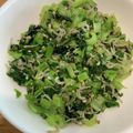ポメちょん's cooksnap of when they made ☆簡単常備菜☆小松菜とじゃこ炒め.