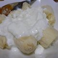 プーアル茶's cooksnap of when they made バナナとヨーグルトのデザート.