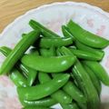 yukiko116's cooksnap of when they made スナップエンドウの下処理＆冷凍保存方法.