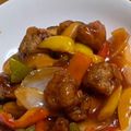 mimaju's cooksnap of when they made 簡単☆フライパンひとつで、基本の酢豚.