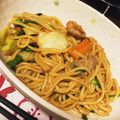 こるくぼーど's cooksnap of when they made 【絶品】B級グルメ！ホルモン焼きそば♪.