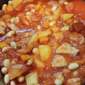 churu's cooksnap of when they made 給食☆ポークビーンズ.