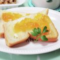 ぱふ's cooksnap of when they made バタージャムトースト.