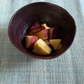 yesmama's cooksnap of when they made 薩摩芋のマーマレード煮❀.