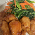 snow012's cooksnap of when they made 揚げずに簡単♡甘酢照り焼きマヨチキン.
