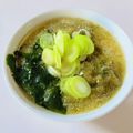 azbjbn's cooksnap of when they made ♣とろろこんぶとわかめの味噌汁♧.