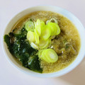 azbjbn's cooksnap of when they made ♣とろろこんぶとわかめの味噌汁♧.