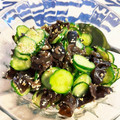 みなとのまんま's cooksnap of when they made きゅうりとキクラゲの中華和え.