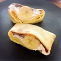 oyuking's cooksnap of when they made チョコバナナのミルクレープ.