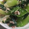 新妻あや's cooksnap of when they made チンゲン菜のツナ和え.