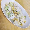 みょんとも4☆'s cooksnap of when they made 健康へ近道レタスとコーンのたっぷりサラダ.