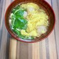 ちゃかぴまま's cooksnap of when they made 三つ葉の香り楽しむ♪ かき玉汁.