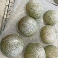 オカメのパイン's cooksnap of when they made HB摘んだよもぎで♪もちふわよもぎ餡パン.