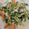 yasuna313's cooksnap of when they made 15分で出来る！ほうれん草の白和え.
