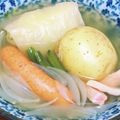 kaori238's cooksnap of when they made 冷凍ロールキャベツで簡単ポトフ風スープ.