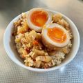azbjbn's cooksnap of when they made 韓国風煮卵ごはん.
