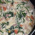 MIKATCH4's cooksnap of when they made 具だくさんクリームスープパスタ.